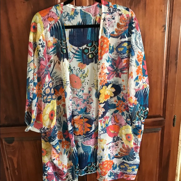 Colorful chiffon wrap cover - Picture 2 of 3